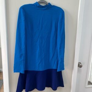 Stella McCartney Two Toned Blue Dress